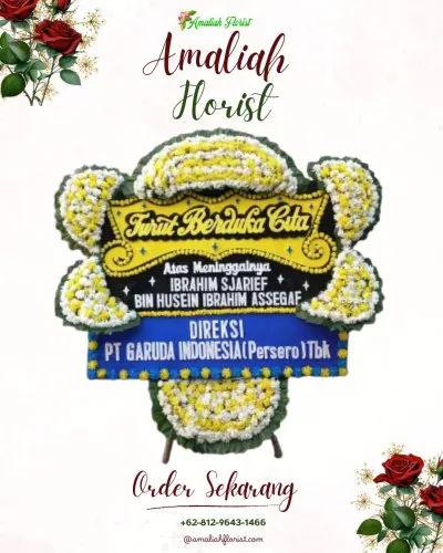 Papan Bunga Duka di Pagerageung