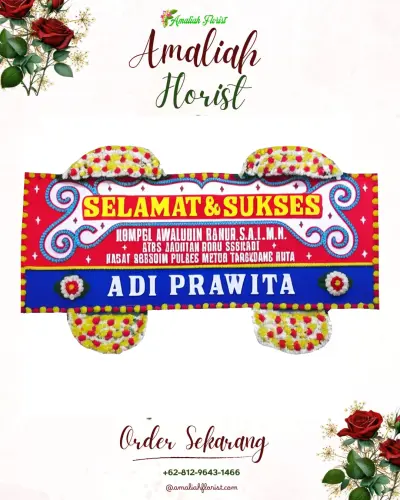 Karangan Bunga Ucapan Selamat di Pagerageung